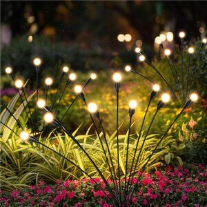 Solar Lights Outdoor Decoration, Waterproof Xmas Outdoor Lights Decor for Yard